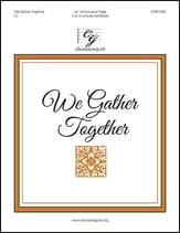 We Gather Together Handbell sheet music cover